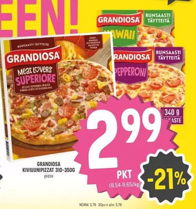 GRANDIOSA KIVIPIZZAPIZZAT