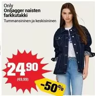 Onljagger naisten farkkutakki