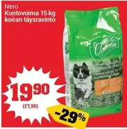 Nero - Kuntovoima koiran täysravinto