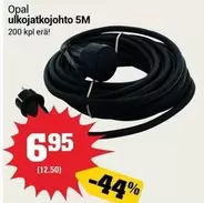 Opal - ulkosjatkojohto 5M
