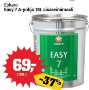 Easy 7 A-pohja 18L sisäseinämaali