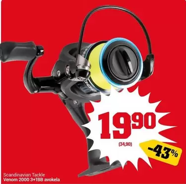 Venom 2000 3+1BB avokela