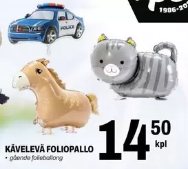 KÄVELEVÄ FOILIOPALLO