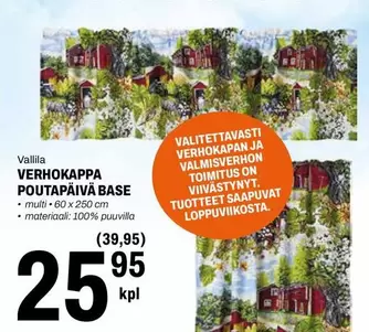 VERHOKAPPA POUTAPÄIVÄ BASE