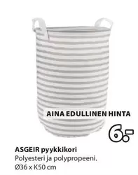 ASGEIR pyykkikori