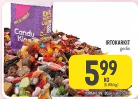 Candy King Irtokarkit