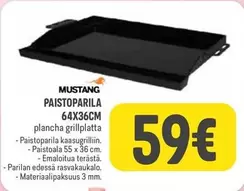 Mustang - PAISTOPARILA 64X36CM