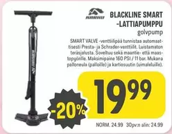 BLACKLINE SMART -LATTIAPUMPPU golvpump