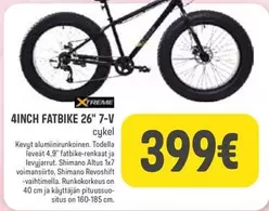 Shimano - 4INCH FATBIKE 26" 7-V