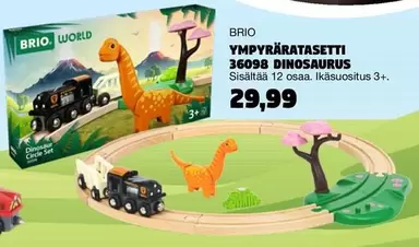 Brio - YMPYRÄRATASettI 36098 DINOSAURUS