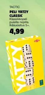 Peli Yatzy Classic