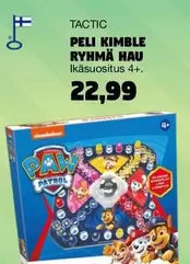 PELI KIMBLE RYHMÄ HAU