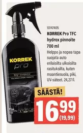 KORREK Pro TFC hydrox pinnoite 700 ml
