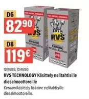 RVS TECHNOLOGY Käsitelly nelitahtisille dieselmoottoreille