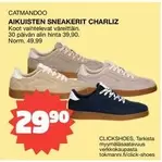 AIKUISEN SNEAKERIT CHARLIZ