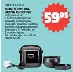 Obh Nordica - MONITOIMOIRISI-KEITIN QK6018SO