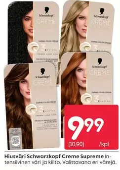 Schwarzkopf Creme Supreme In-tensiivinen väri ja kiilto