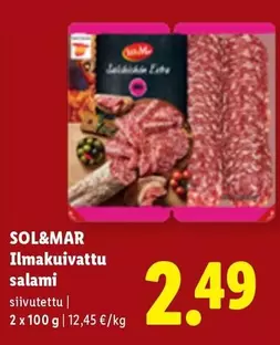 Ilmakuivattu salami