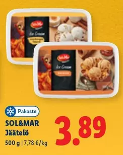 SOL&MAR Jäätelö