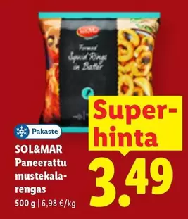 Paneerattu mustekala-rengas