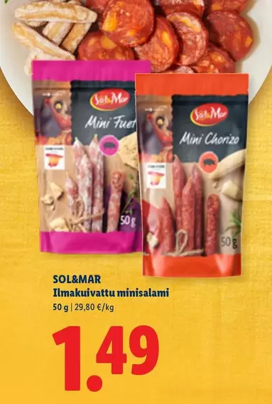 Ilmakuivattu minisalmi