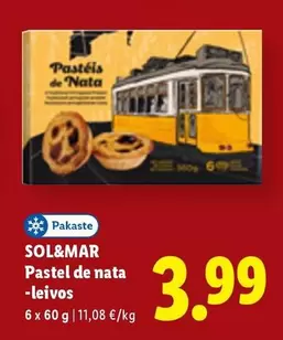 Pastel de nata -leivos