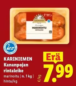 Kananpojan rintaleike