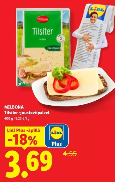 Tilsiter Juustoviipaleet