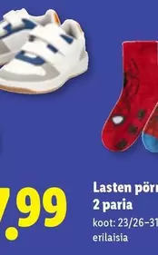 Lasten pörrö sukset 2 paria