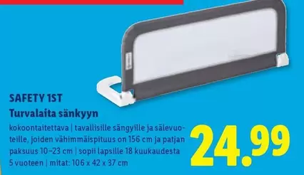 Turvalaita sänkyyn