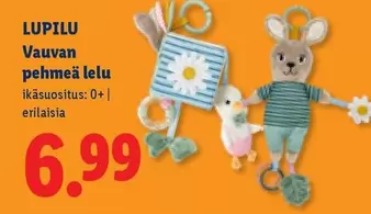 Vauvan pehmeä lelu