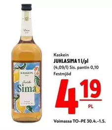 JUHLASIMA