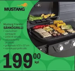 Mustang -  Franklin SÄHKÖGRILLI