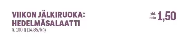 HEDELMÄSALAATTI