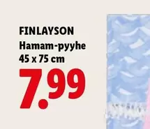 Hamam-pyyhe 45 x 75 cm