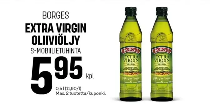 EXTRA VIRGIN OLIIIVIÖLJY