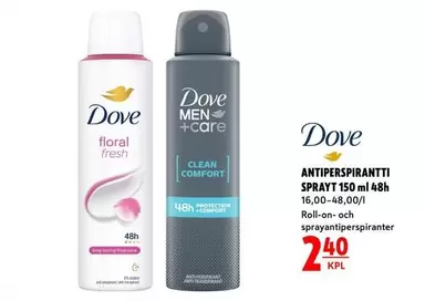 ANTIPERSPIRANTTI SPRAY