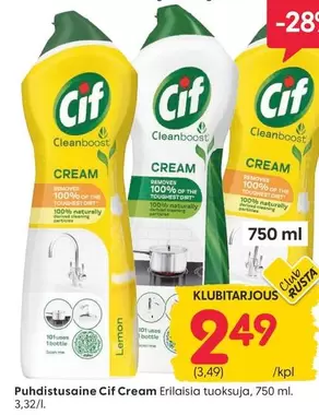 Puhdistusaine Cif Cream