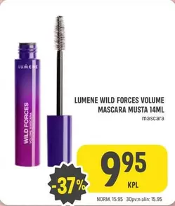 WILD FORCES VOLUME MASCARA MUSTA