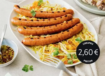 Sausages with Cabbage