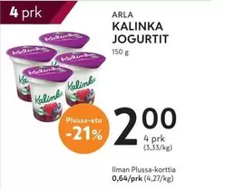 Arla - KALINKA JOGURTIT