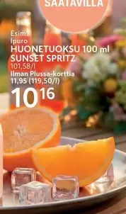 HUONETUOKSU 100 ml SUNSET SPRITZ