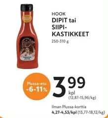 DIPIT tai SIIPI-KASTIKKEET