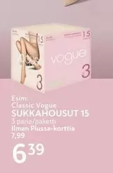 Classic Vogue SUKKAHOUSUT 15