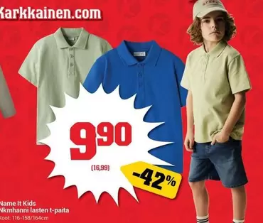 Name It Kids Nkmhanni lasten t-paita