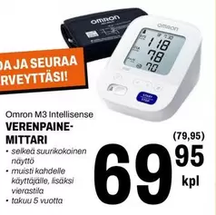 Omron - VERENPAINE-MITTARI