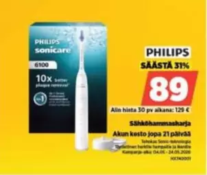 Sähköhammasharja 6100