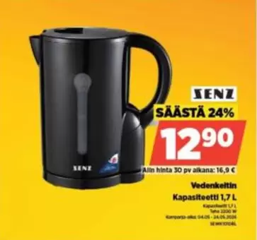 Vedenkeitin