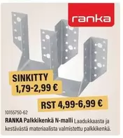 RST - Palkkikenkä N-malli (10155750-62)