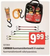 Kuormansidontasetit 8-osainen
